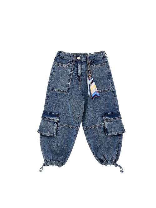 Pantalone, bambina, logato. MONNALISA | 19H410 80440055